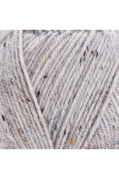 Yarnart Νήματα πλεξίματος από τριβέ 100 γρ. 230 μέτρα 70% ακρυλικό 30% μαλλί Χρώμα ουδέτερο φυσικό όψη-221