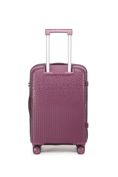 BRITISH TOURISTER Hard Side Spinner Luggage Medium 24” - Purple