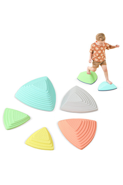 Little Story Kids Stepping Stone, 5 Pcs - Multicolor