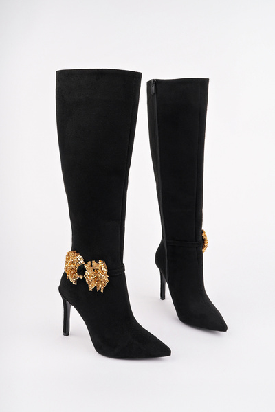 Madam Tarz حذاء ROSE-1200 بتفاصيل فيونكة