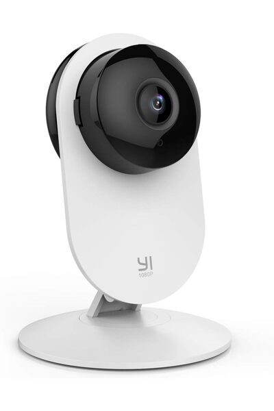 YI كاميرا مراقبة ذكية بدقة 1080 بكسل بتقنية Wi-Fi - رؤية ليلية، صوت ثنائي الا...