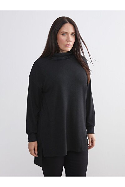 LC Waikiki Lcwaikiki Basic Turtleneck Oversize Women's Tunic