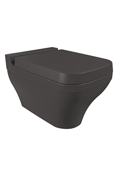 Bocchi Scala Asma Klozet Mat Antrasit Kapak Dahil 1080-020-0128
