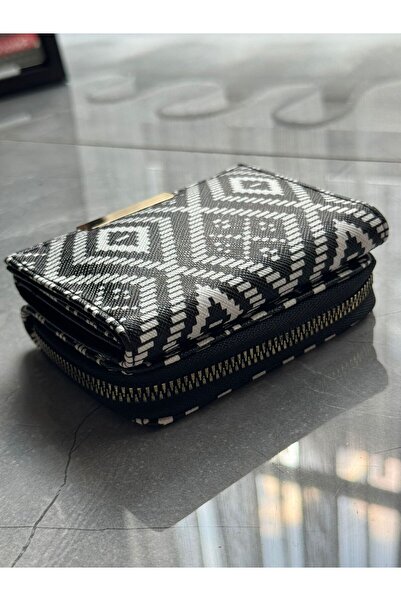 bag Women's Patterned Small Size Sports Wallet with Eyelet