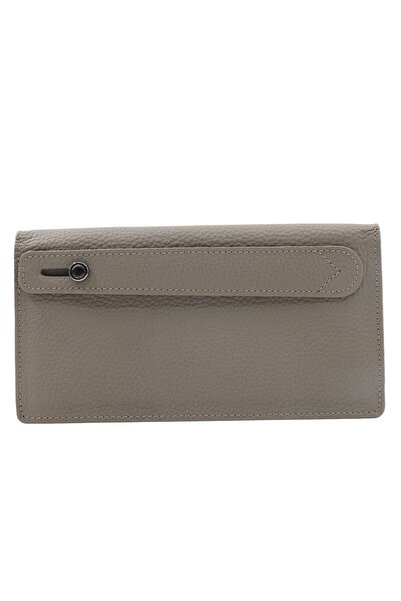 Meskanto Vera Genuine Leather Women's Wallet with Zippered Phone Compartment