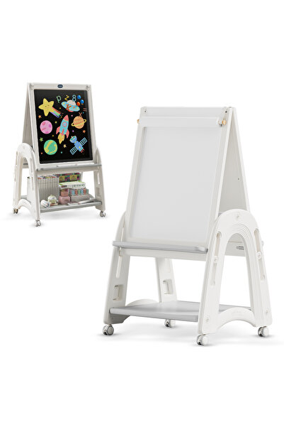 Little Story لوحة رسم مزدوجة الجوانب - بيضاء