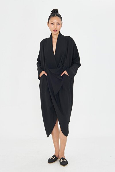 TIFFANY&TOMATO Cepli Düz Bohem Tunik