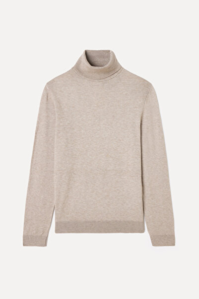 Mudo Fitted Fishing Collar Knitwear Sweater