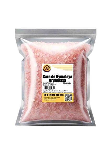 Top Ingrediente Coarse Himalayan Salt 3-5 MM - 500g