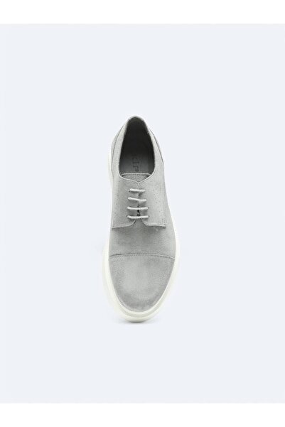 Kip Gray Suede Smart Casual Shoes
