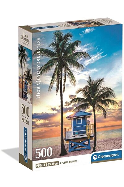 CLEMENTONI Florida Puzzle: Miami Beach 500 pieces C