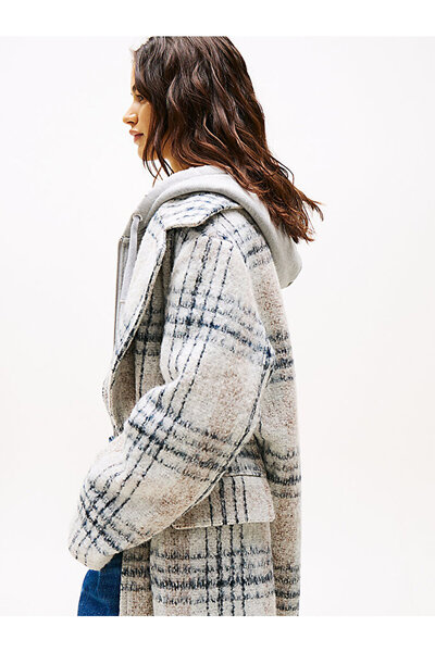 Tommy Hilfiger Women's Tjw Rlx Wool Coat