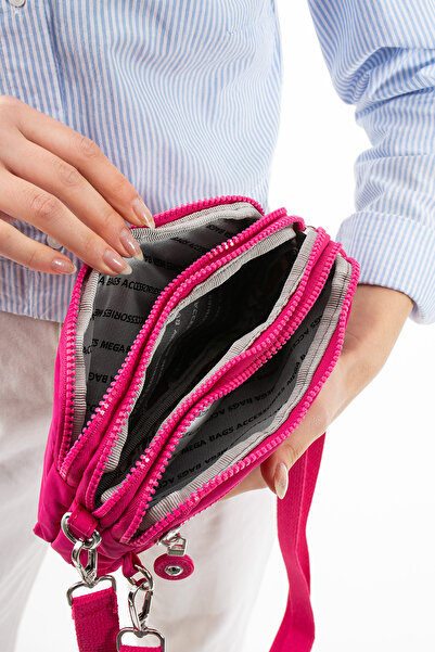 MEGA ÇANTA Crinkle Fabric Unisex Hand/Shoulder Clutch Bag