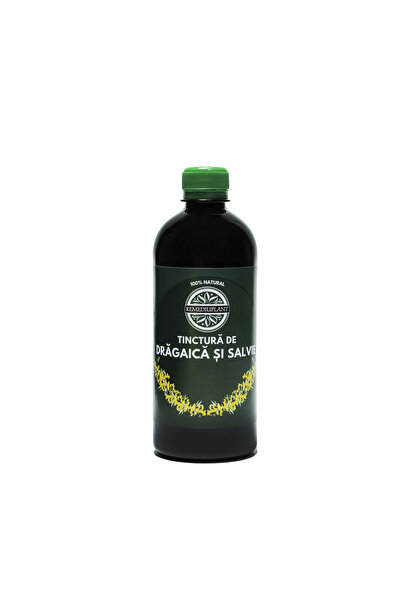 Remediu Plant Tinctură de drăgaică și salvie 500 ml