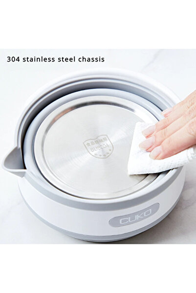 Generic Foldable Electric Kettle 0.6L, 600W Portable Travel Water Boiler, Compact, Lightweight, Fast Heating