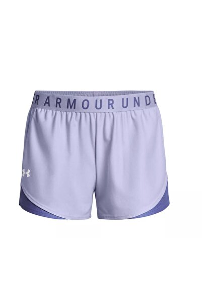Under Armour Women's Play Up Training Shorts 3.0 - Purple (Size S)