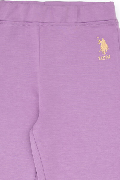 U.S. Polo Assn. Kız Çocuk Lila Tayt 50315602-VR034