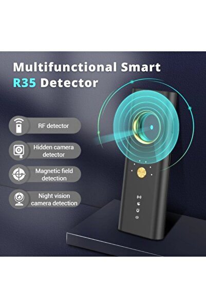 iUni Camera detector, GPS locators and spy microphones R35, Frequency 1-6500 MHz