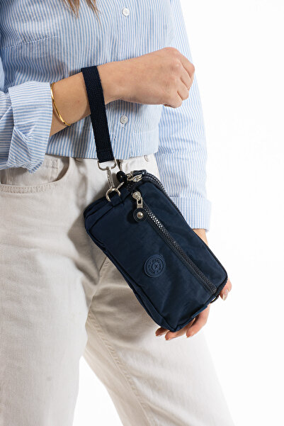 MEGA ÇANTA Crinkle Fabric Unisex Hand/Shoulder Clutch Bag