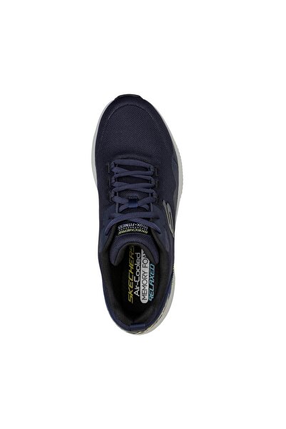 SKECHERS Men's Navy Blue D'Lux Fitness Athletic Shoes 44 EU - Memory Foam Insole