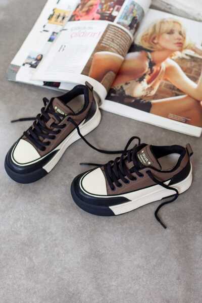 Adım Adım Γυναικείο πάνινο παπούτσι με χοντρή σόλα, εξαιρετικά άνετο