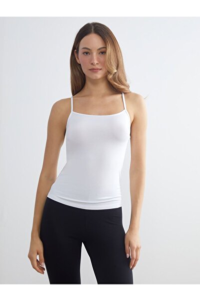 LC Waikiki Lcw Dream Square Neck Strap Women's Tank Top