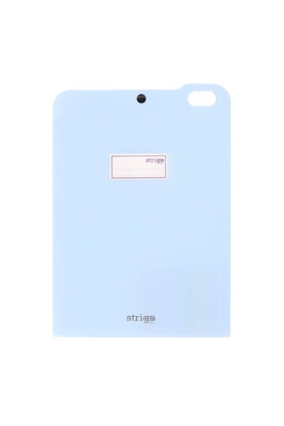 Strigo Organizator PP A4, vertical, 5 separatoare, inchidere capsa, albastru SF067