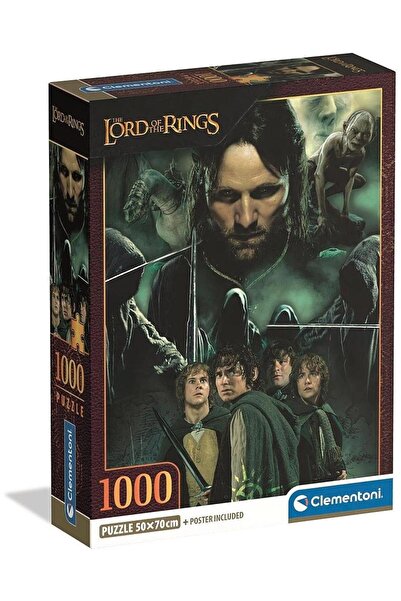 CLEMENTONI Puzzle Stapanul Inelelor: Aragorn si Ho