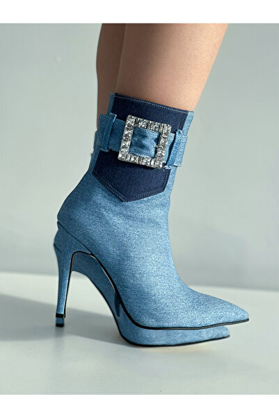 EVASAMLİSHOESBAG Tokalı Jean Bot