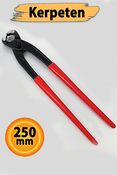 Badem10 Betoncu Kerpeteni 250 mm Profesyonel Demir Bağlama ve Kesme Pensesi E...