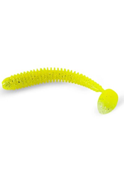 EnergoTeam L&K Light Shot Soft Shad 025, 5 cm, 5 buc, Verde Deschis