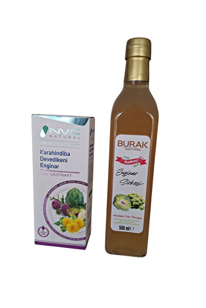 NVC Karahindiba - Devedikeni - Enginar Sıvı ekstrat 250 ml + Enginar sirkesi ...