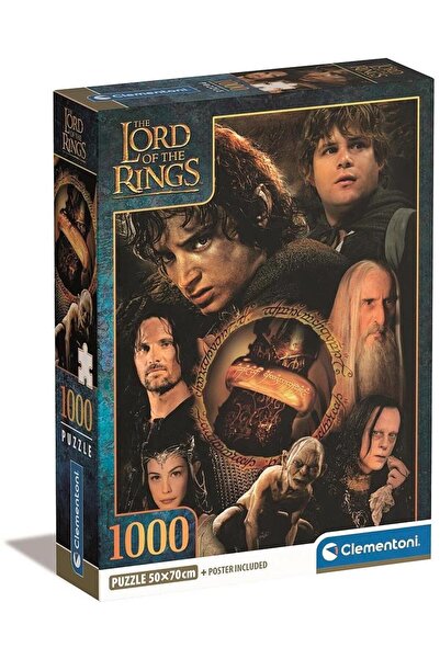 CLEMENTONI Puzzle Stapanul Inelelor: Povara Inelul