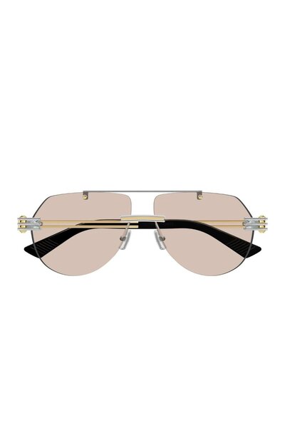 Bottega Veneta Bv1342S 002 Unisex Sunglasses