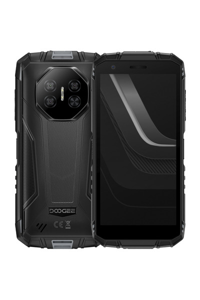 Doogee Fire 3 Ultra - Ανθεκτικό Smartphone, 4G, 24GB/256GB, 5,5" IPS, 8350mAh, NFC, Android 15 (Γκρι)