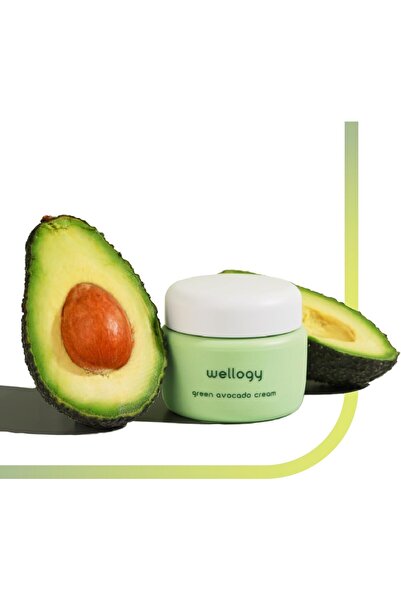 Wellogy مرطب كوري للوجه بالنياسيناميد مع فيتامين سي والأفوكادو | كريم مرطب لل...
