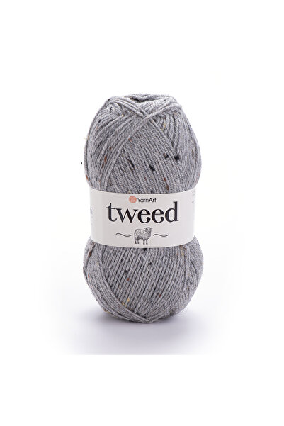 Yarnart Tweed El Örgü İpi 100 gr 230 mt %70 Akrilik %30 Yün Renk Nötrlü Doğal...
