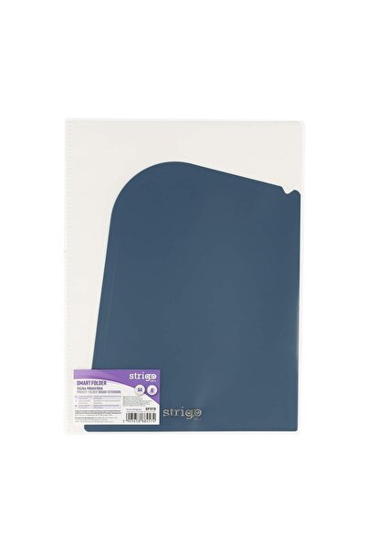 Strigo A4/A3 document organizer, 6 compartments, navy blue SF078