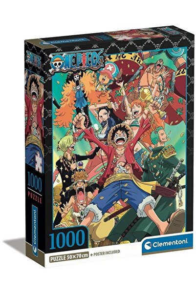 CLEMENTONI One Piece Puzzle: Treasure 1000 Pieces