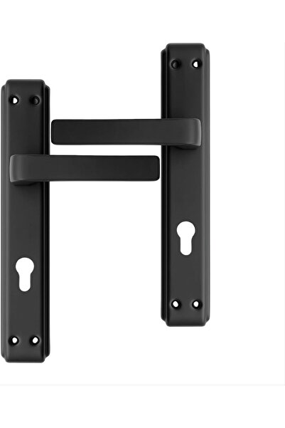 Generic Contemporary Panel Door Handle - Durable & Easy to Install (KA-61330 Matte Black)