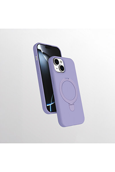 Nezih Case Apple iPhone 13 /14 Uyumlu Magsafe Sarj Özellikli Standlı İnce Kapak