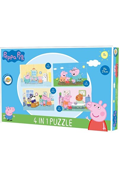 Javoli Clementoni Peppa Pig 4 in 1 Puzzle Educational activities