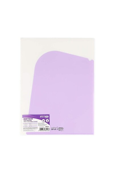 Strigo A4/A3 document organizer, 6 compartments, lilac SF074