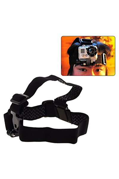 Widjit elastic head strap for mounting sports video cameras