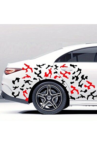 JollyMag Sada 2 samolepiacich nálepiek Tuning v dvoch farbách, model „Paint S...