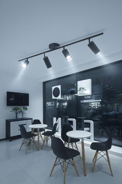 LEGACY Spoti 4'Lü Siyah Renk (BEYAZ IŞIK) Modern Tasarım Salon - Mutfak - Ban...