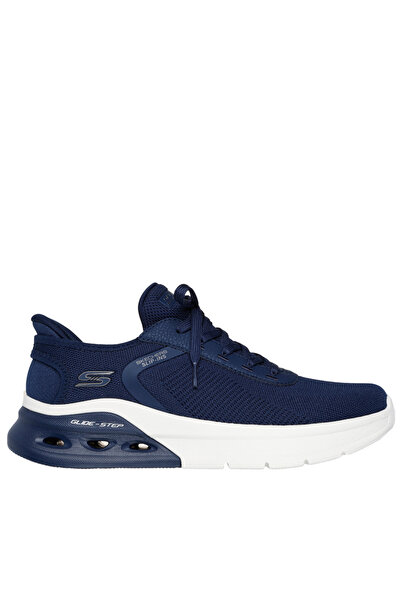 SKECHERS Men's sports shoes, SLIP-INS BOBS ARC WAVES 2.0 118317-NVY navy blue, textile 44