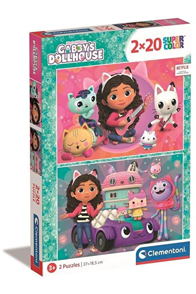 CLEMENTONI Gabby's Dollhouse Puzzle: Kitty World