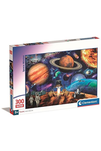 CLEMENTONI Puzzle Planete: Misiune Spatiala 300 pi