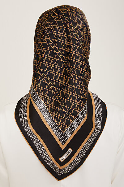 Armine Silk Scarf 9167D (Sura) (Nostalji̇)-02